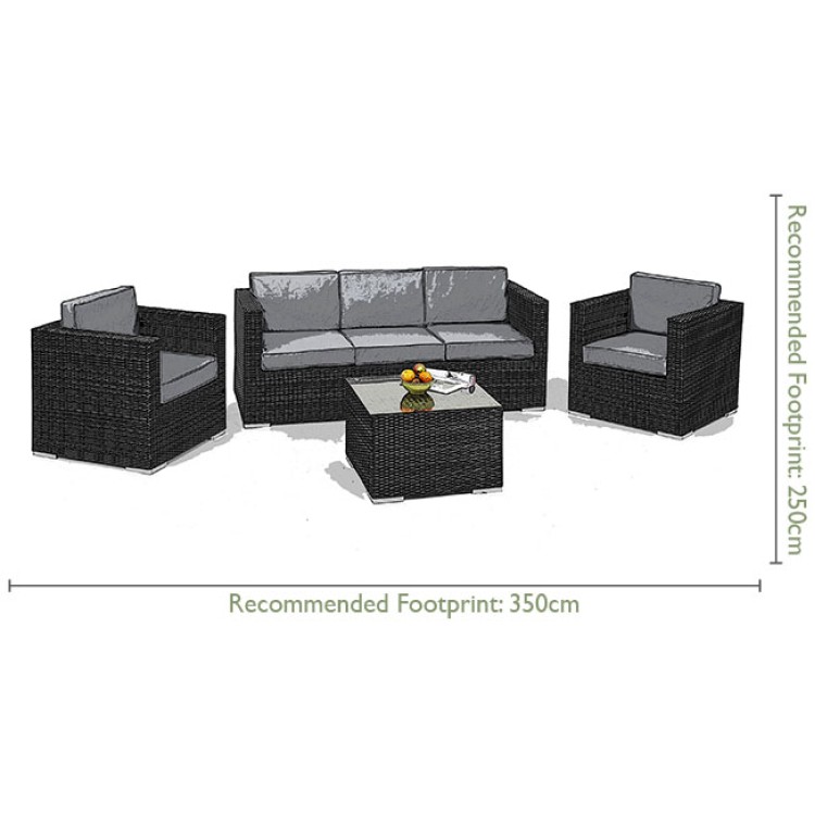 Maze rattan georgia sofa set best sale